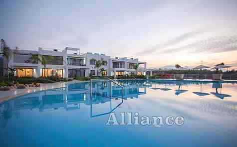 Luxury apartments in a mountain complex with the amenities of a five star hotel