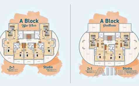 Two-bedroom apartments - exclusive location, infrastructure, reasonable prices