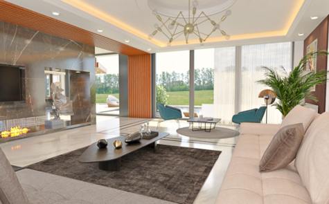 Luxurious modern 7+1 villa in Kyrenia with all amenities!