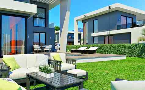 Modern new villas in Alsancak settlement