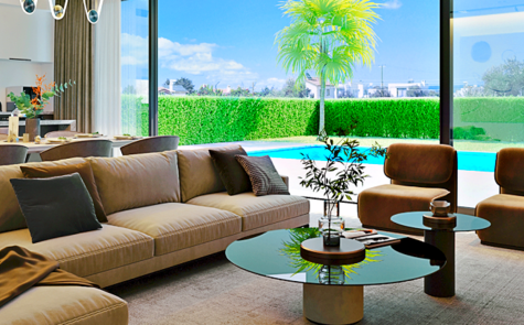 Luxurious villas in the prestigious Edremid area - peace and comfort