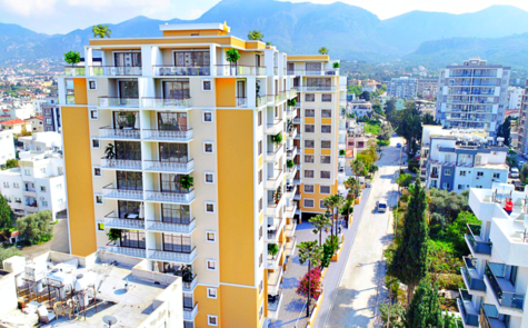 Two bedroom penthouse in the center of Kyrenia, uninterrupted views!