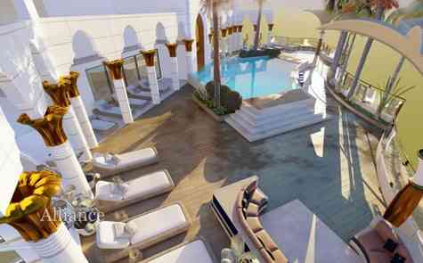 3 bedroom apartments in an ultra modern complex on the beach