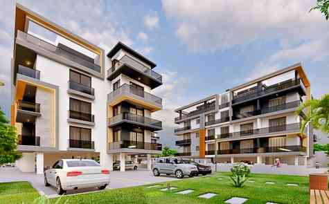 Two and three bedroom apartments in the center of Kyrenia