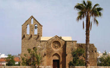 The first church service in Famagusta in the last 57 years filmed by National Geographic