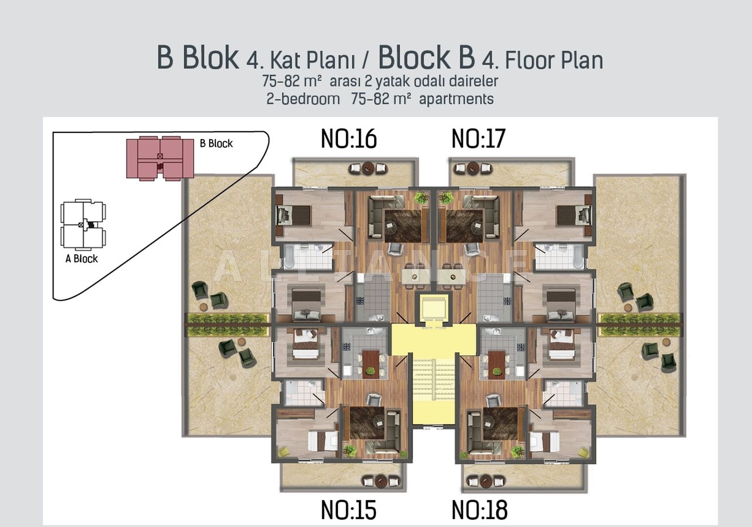 1 bedroom apartment in the centre of Famagusta