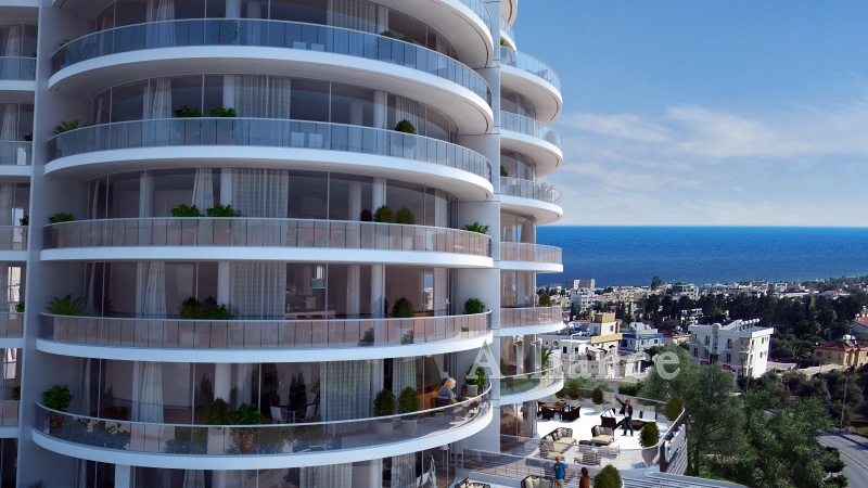 Exclusive three bedroom apartments in the heart of Kyrenia 