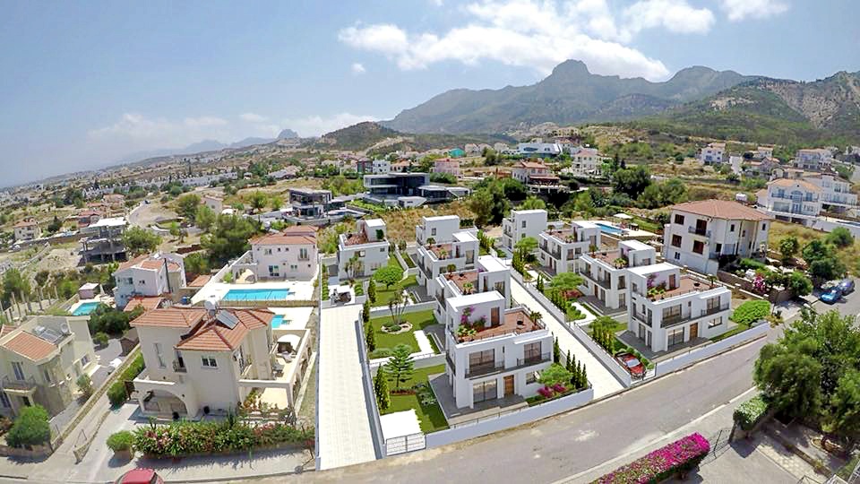 Small cozy three-bedroom villas in Catalkoy