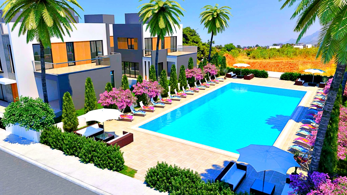 Villas 3 + 1 in Karsiyaka, convenient payment plan - installments and loan