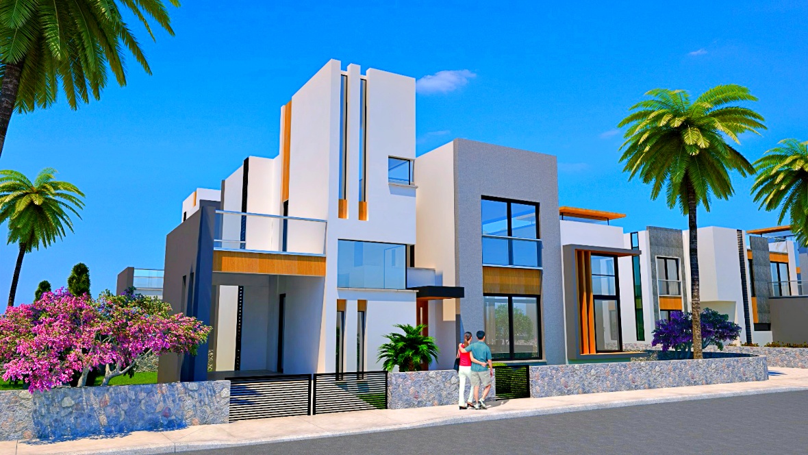 Villas 3 + 1 in Karsiyaka, convenient payment plan - installments and loan