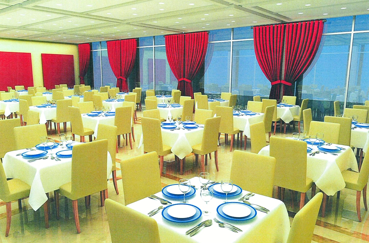 An unfinished hotel and casino by the sea for sale