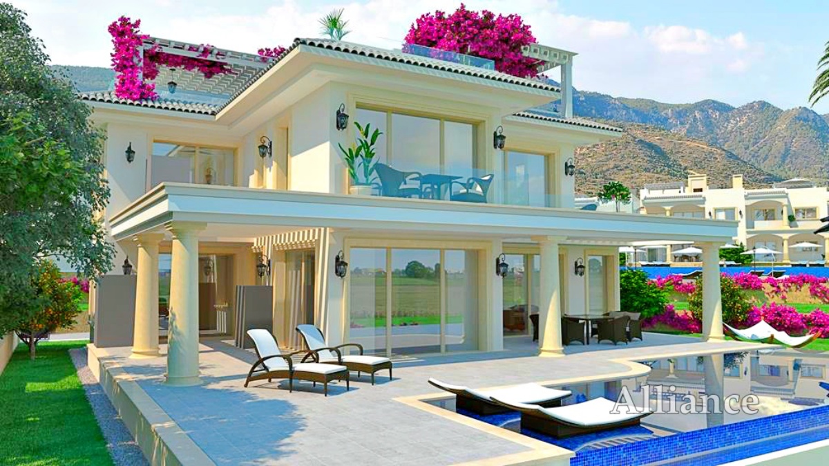 Modern Villas - Mediterranean classic style on the first coastline