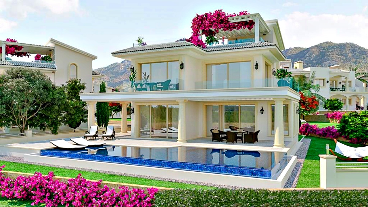 Modern Villas - Mediterranean classic style on the first coastline