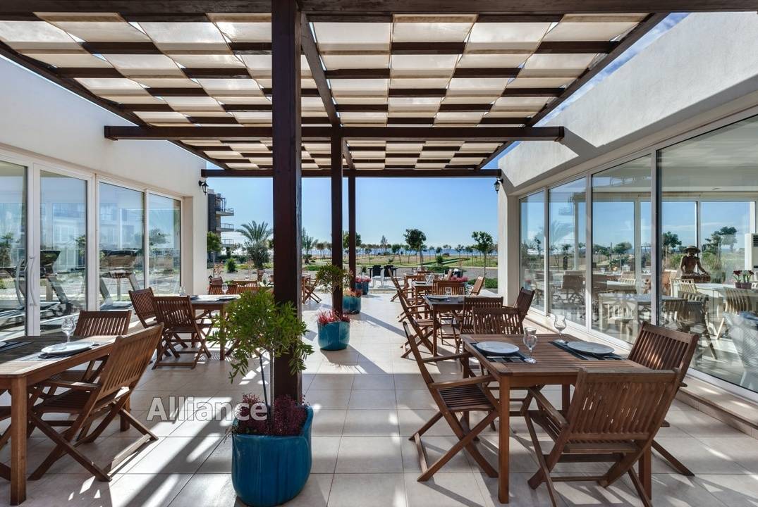 Apartment - studio with sea view in the resort complex in Bafra