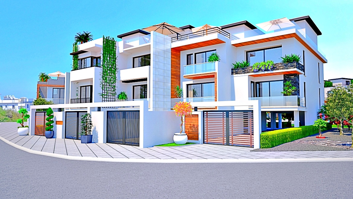 Stunning four-level townhouses - comfortable life close to infrastructure!