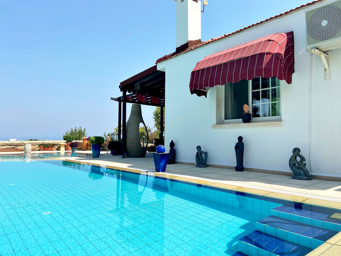 Luxury villa in Bellapais, stunning views