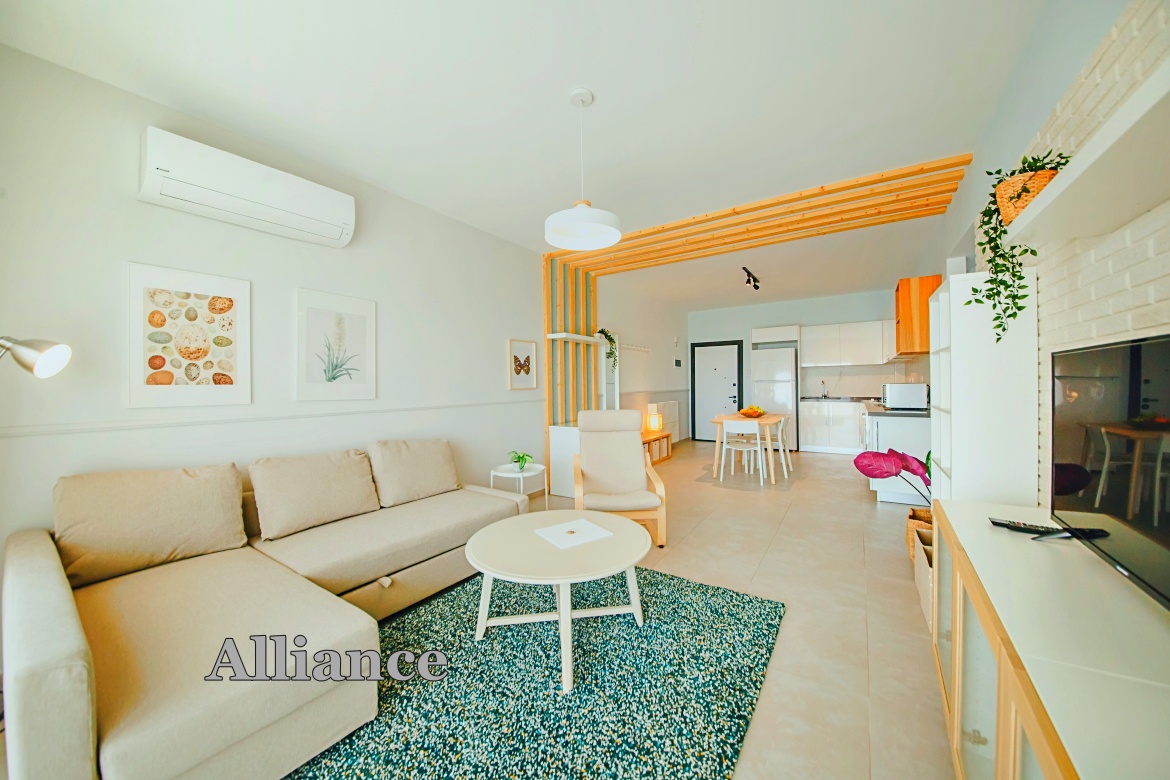 Apartment on the beach with largest aqua park in the area 