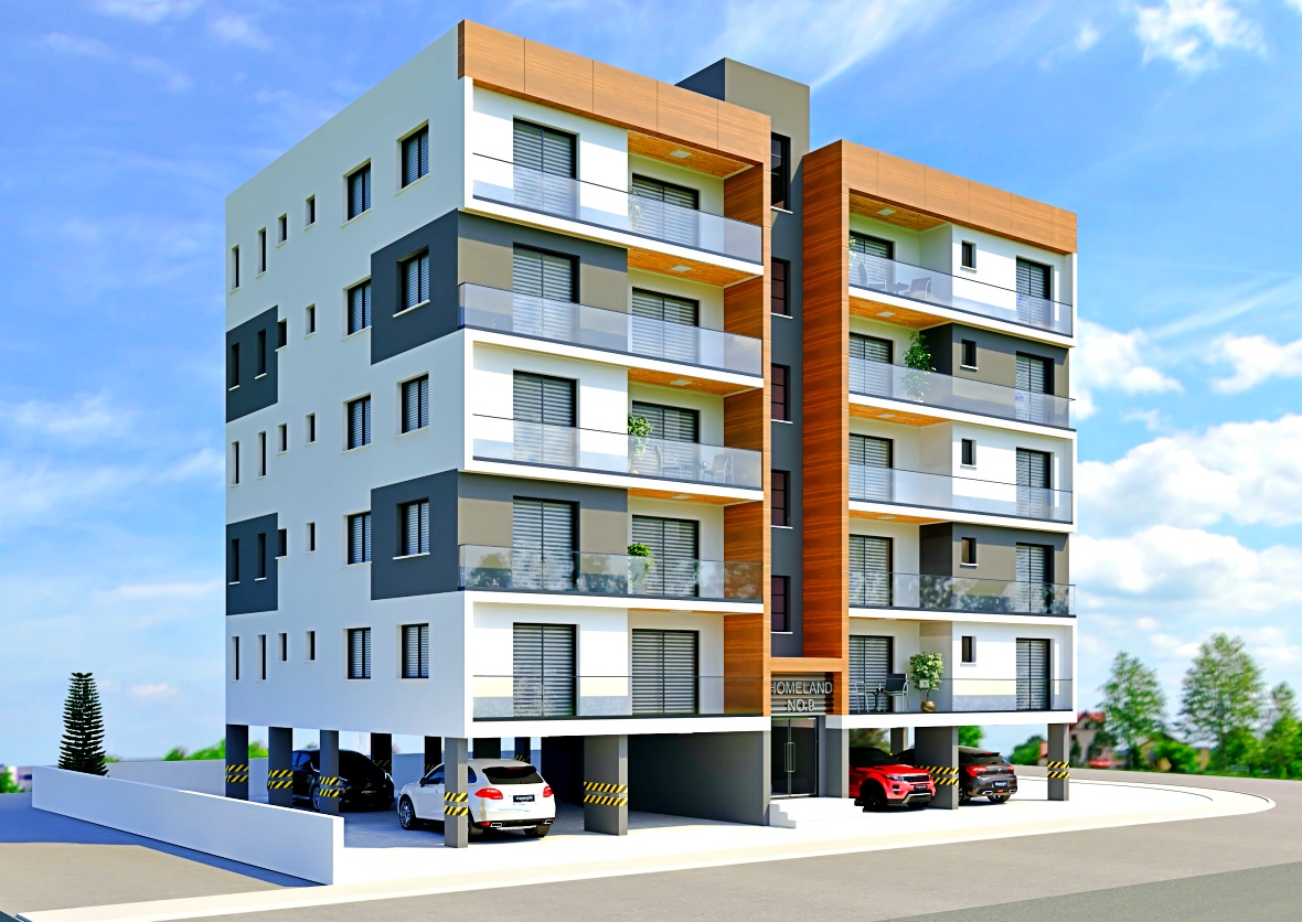 Apartments with two and three bedrooms in the center of Famagusta