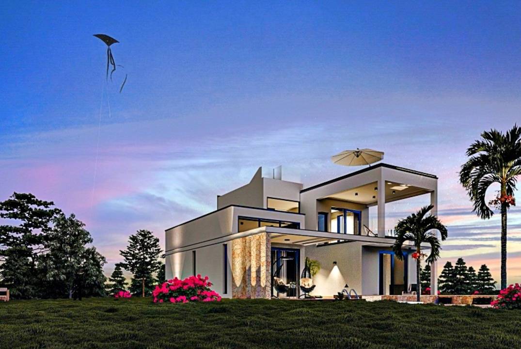 Stunning villas with panoramic views