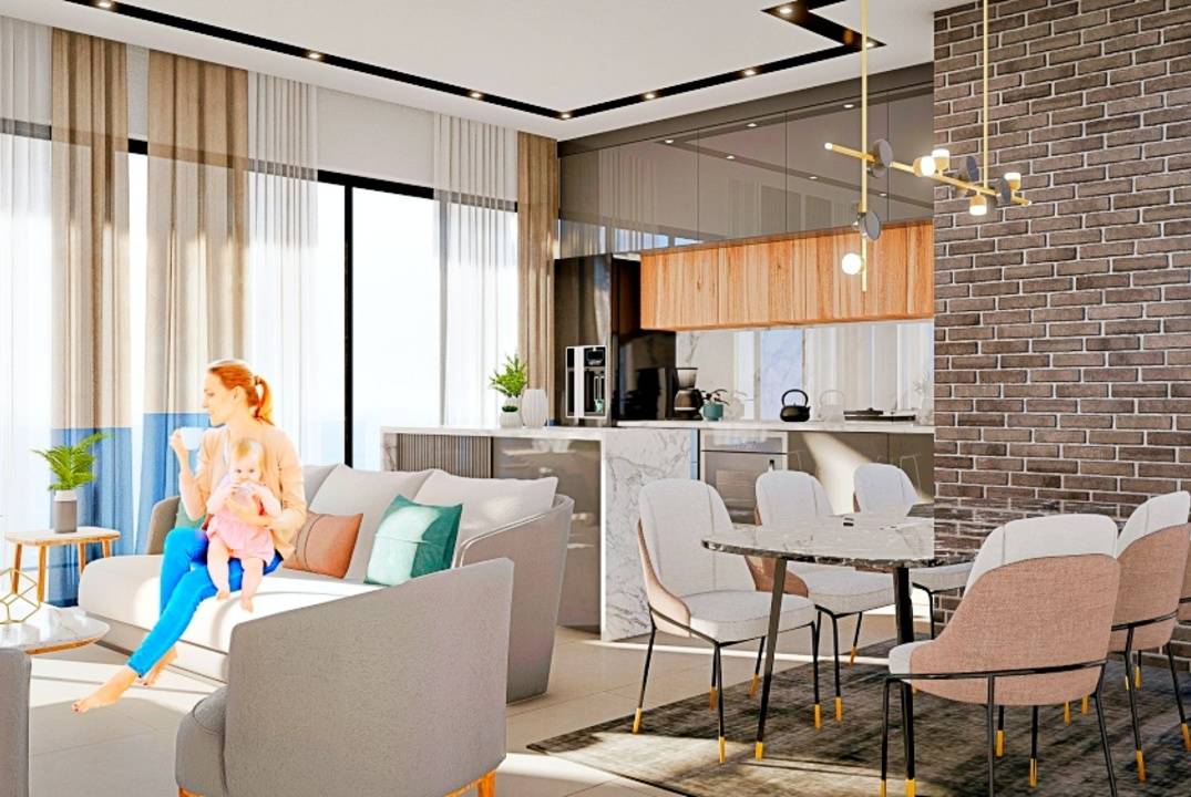 Luxurious penthouses, duplexes and triplexes on the first line