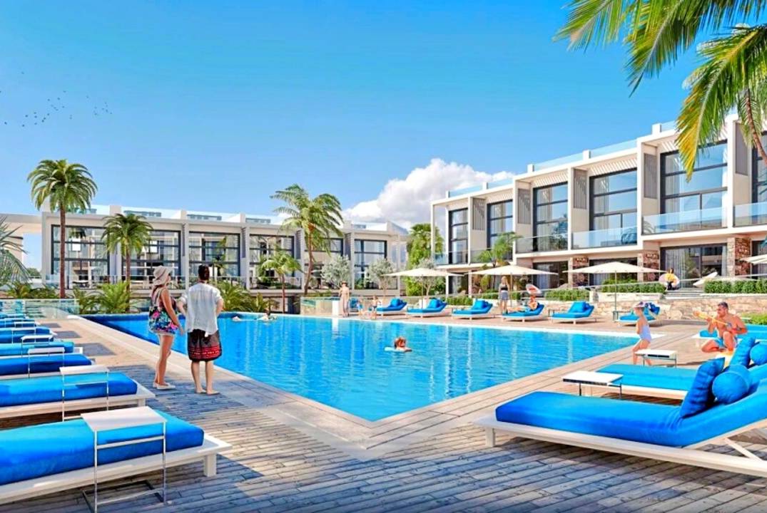 Apartments in a new complex 200 meters from the sea