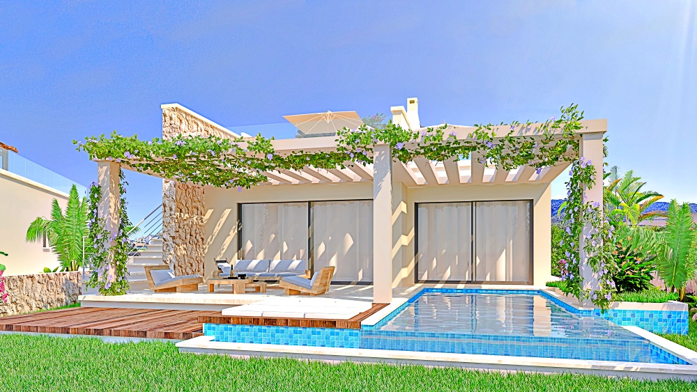 Exclusive bungalow on the first line of the sea