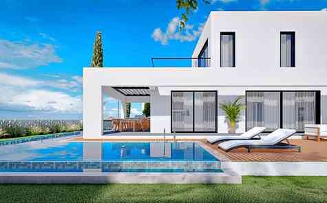 Great design, convenient location, villa in Yeni-Bogazyci
