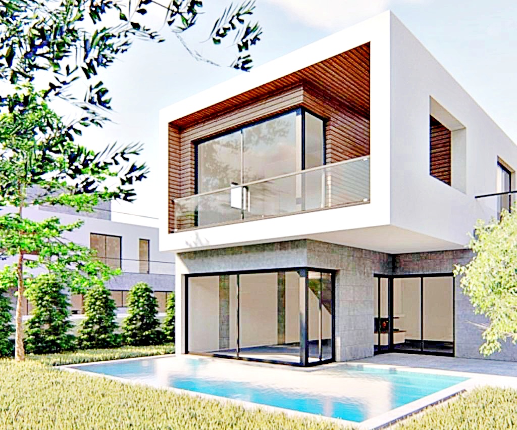Luxury villas in Edremid, 3+1, plot selection