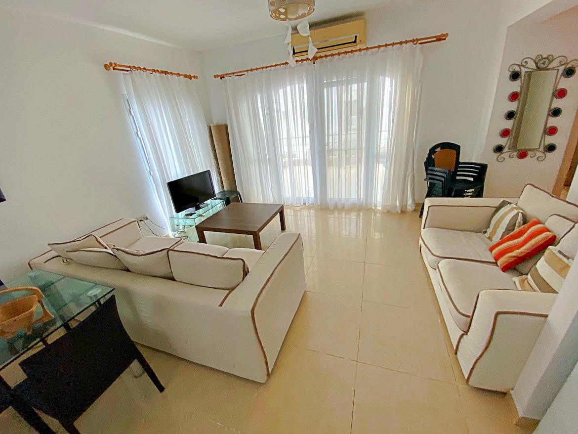 Sale of a two-bedroom apartment with furniture in a luxury complex by the sea