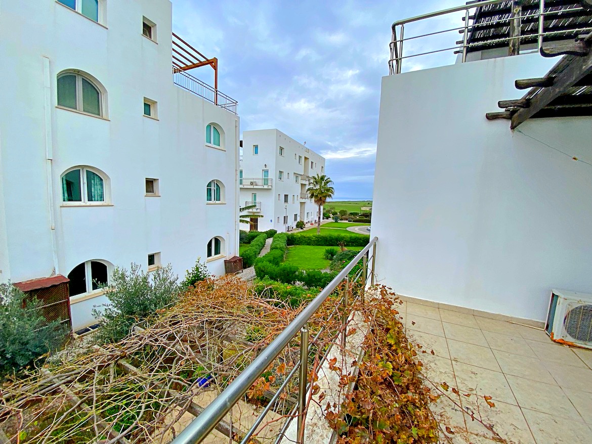 Sale of a two-bedroom apartment with furniture in a luxury complex by the sea