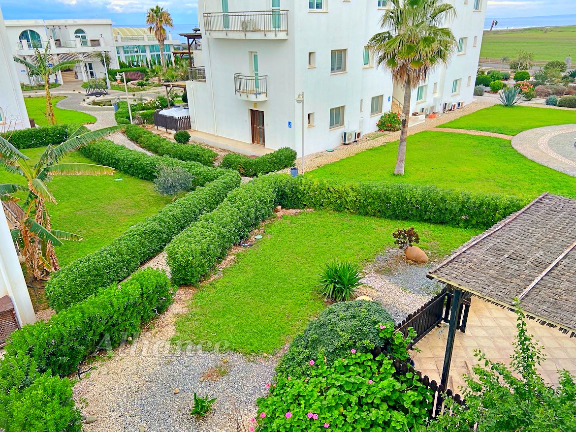 Sale of a two-bedroom apartment with furniture in a luxury complex by the sea