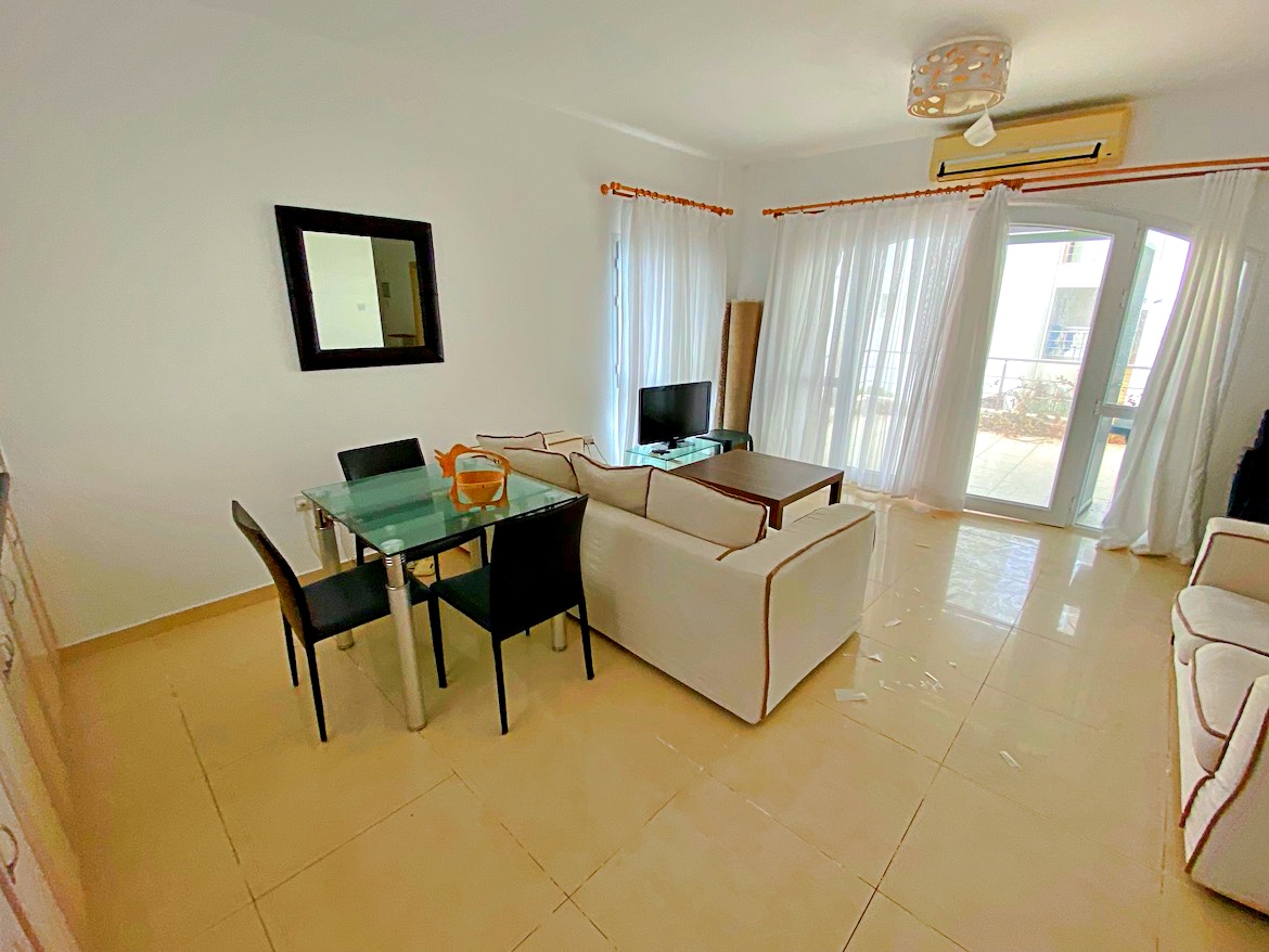 Sale of a two-bedroom apartment with furniture in a luxury complex by the sea