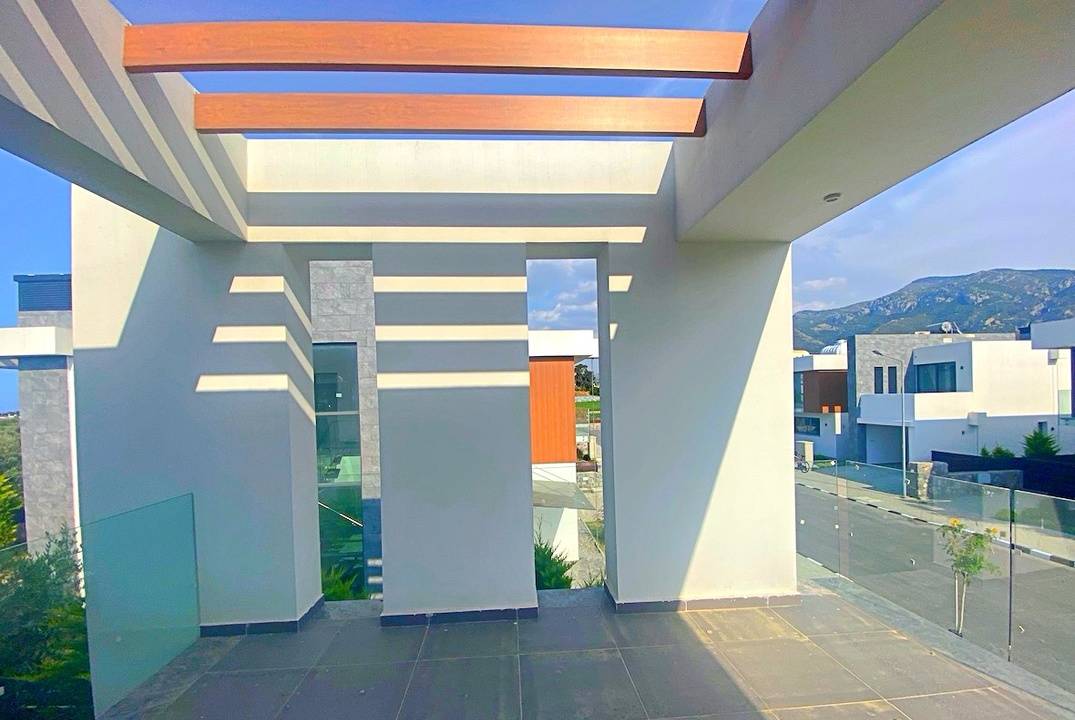 Modern villas in Ozankoy, 50% loan possible