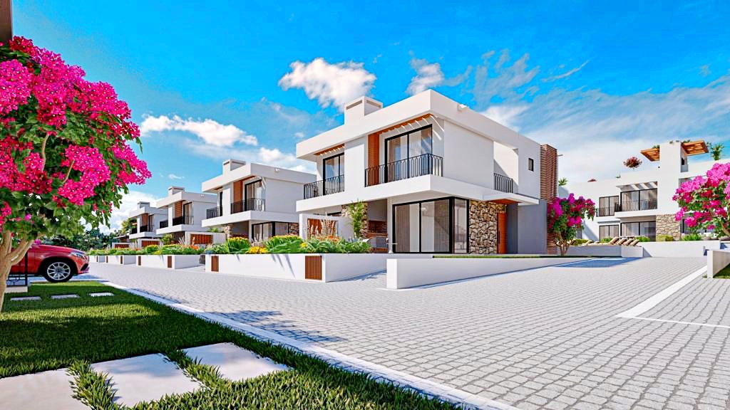 Townhouses with two bedrooms in Karpaz