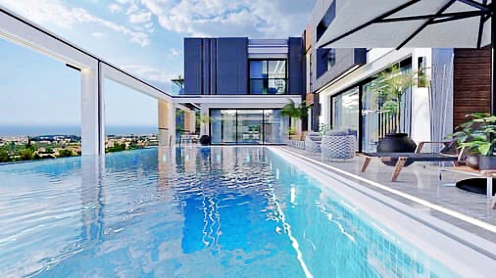 Villa in Arapkoy - continuous panoramas guaranteed