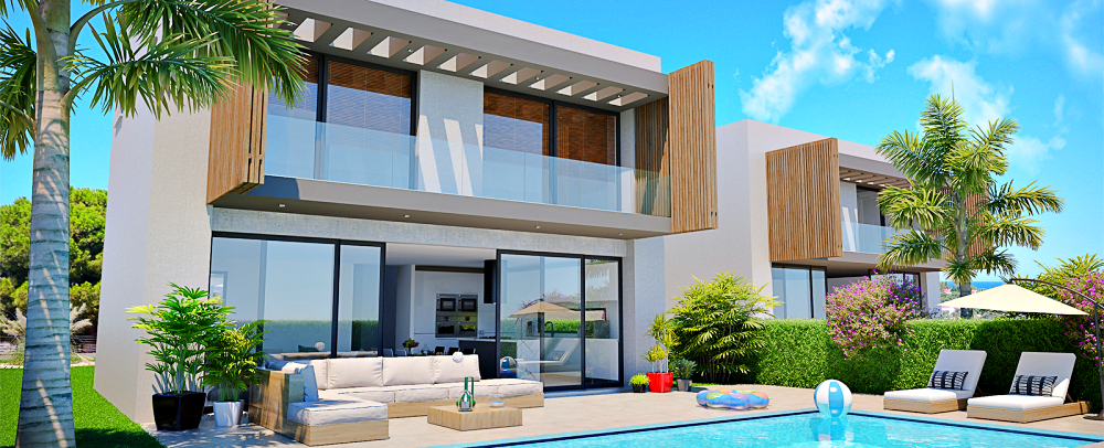 Luxurious villas in the prestigious Edremid area - peace and comfort