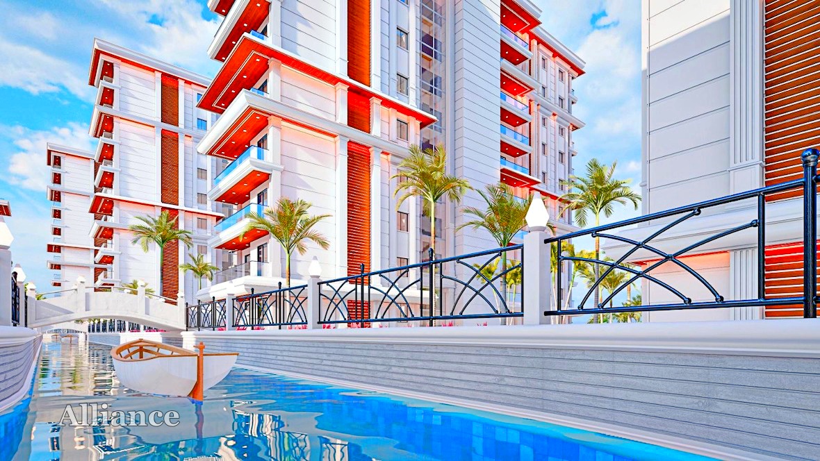 Two-room apartments in a luxury complex by the sea, all the infrastructure for recreation, for life!