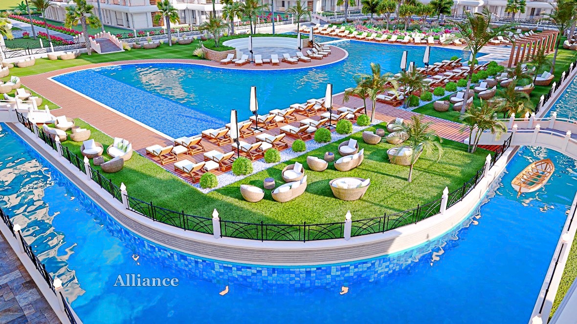 Two-room apartments in a luxury complex by the sea, all the infrastructure for recreation, for life!