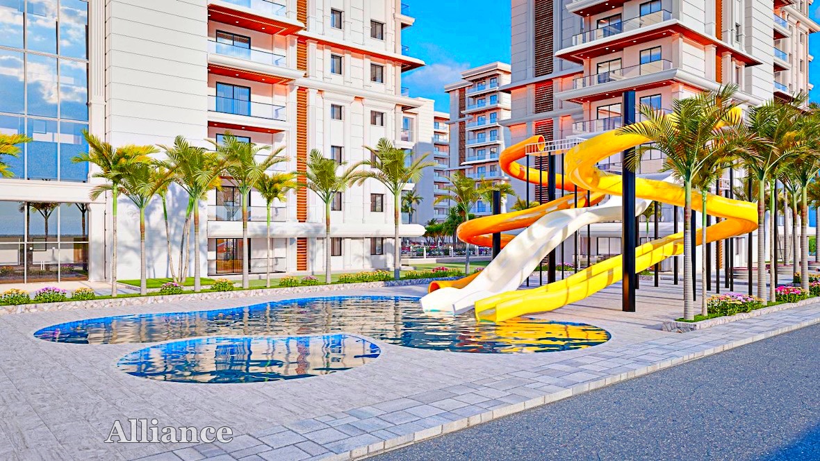 Two-room apartments in a luxury complex by the sea, all the infrastructure for recreation, for life!