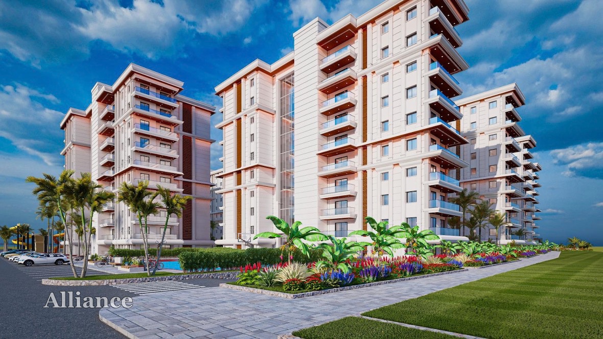 Two-room apartments in a luxury complex by the sea, all the infrastructure for recreation, for life!