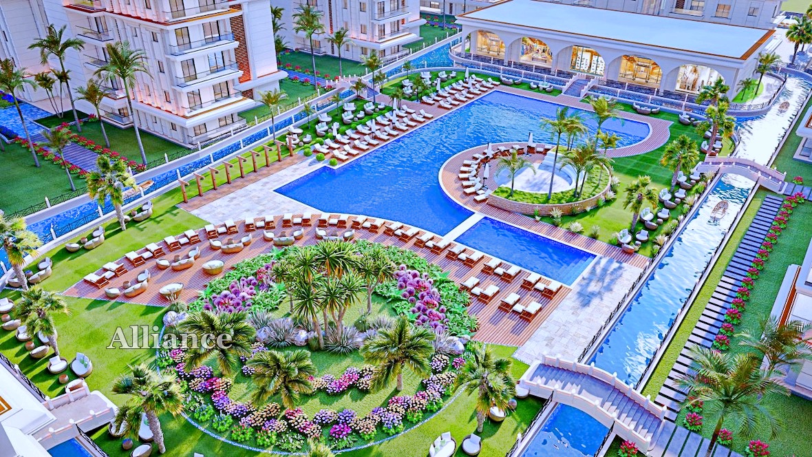 Two-room apartments in a luxury complex by the sea, all the infrastructure for recreation, for life!