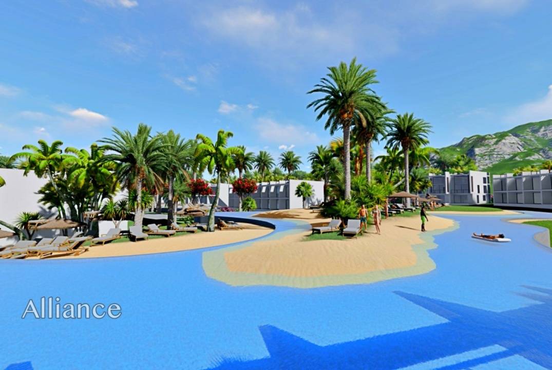 Apartment penthouse loft 2 + 1 in a stunning complex on the sea