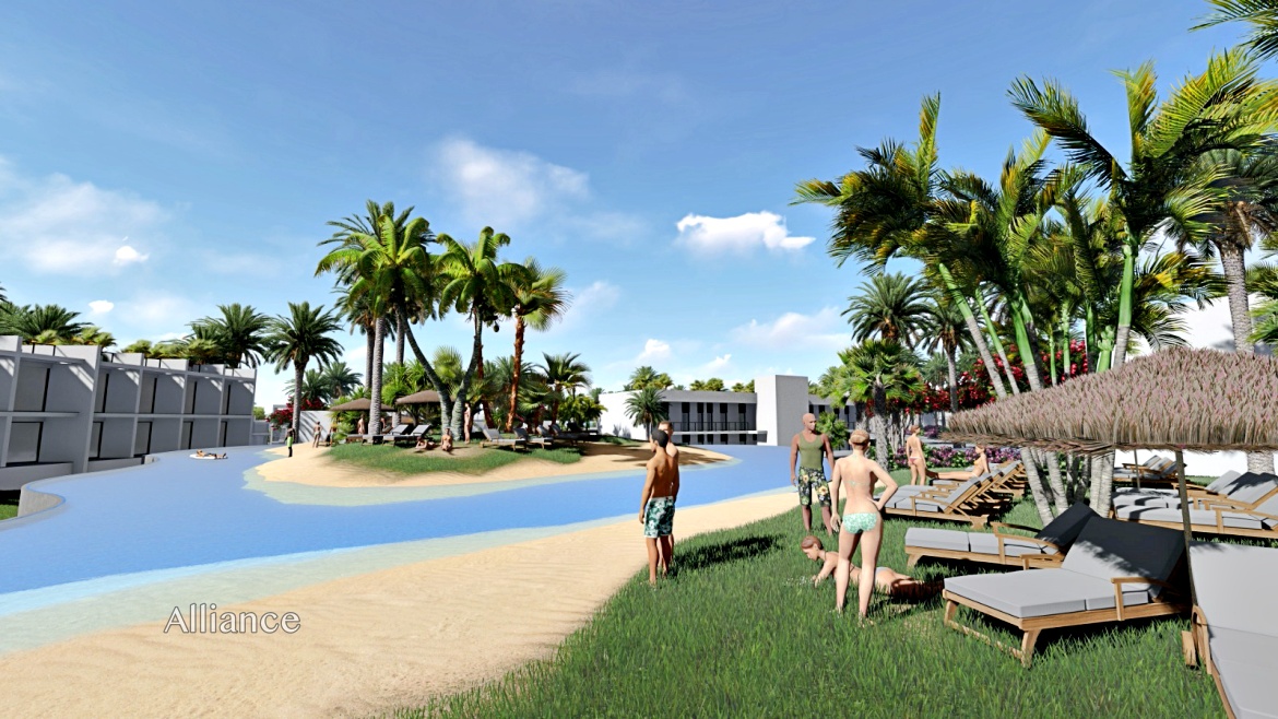 One-bedroom apartments in a complex on the sea, the best investment opportunity!