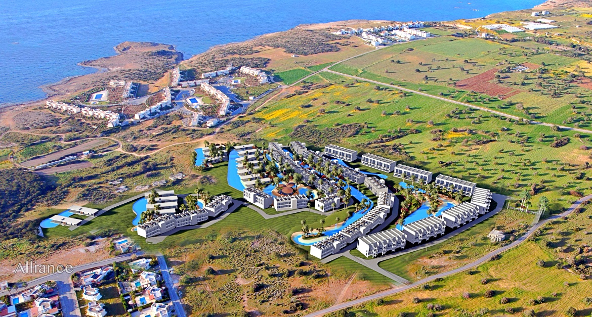 One-bedroom apartments in a complex on the sea, the best investment opportunity!