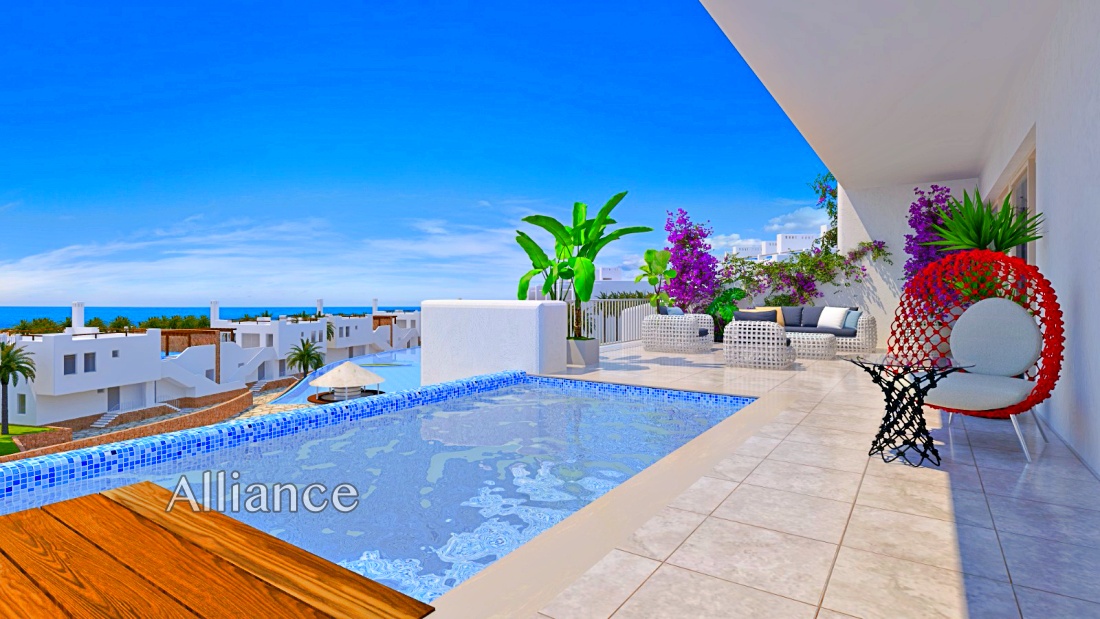 Two bedroom penthouse with private pool