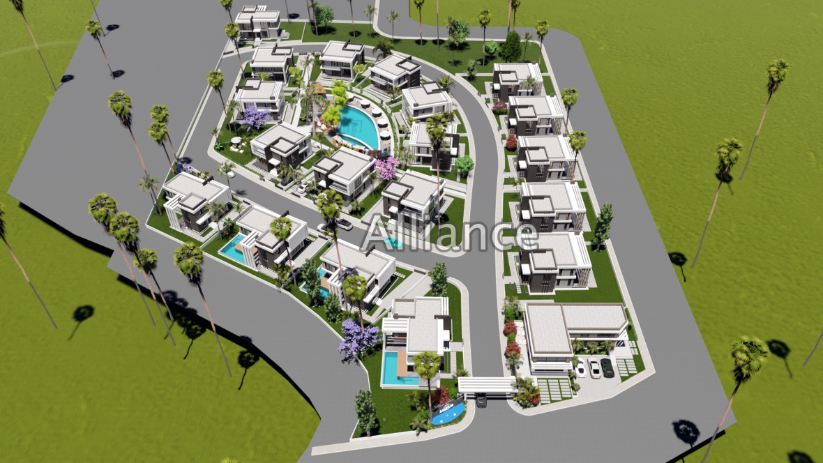 Villas with 3 and 4 bedrooms near the city of Famagusta