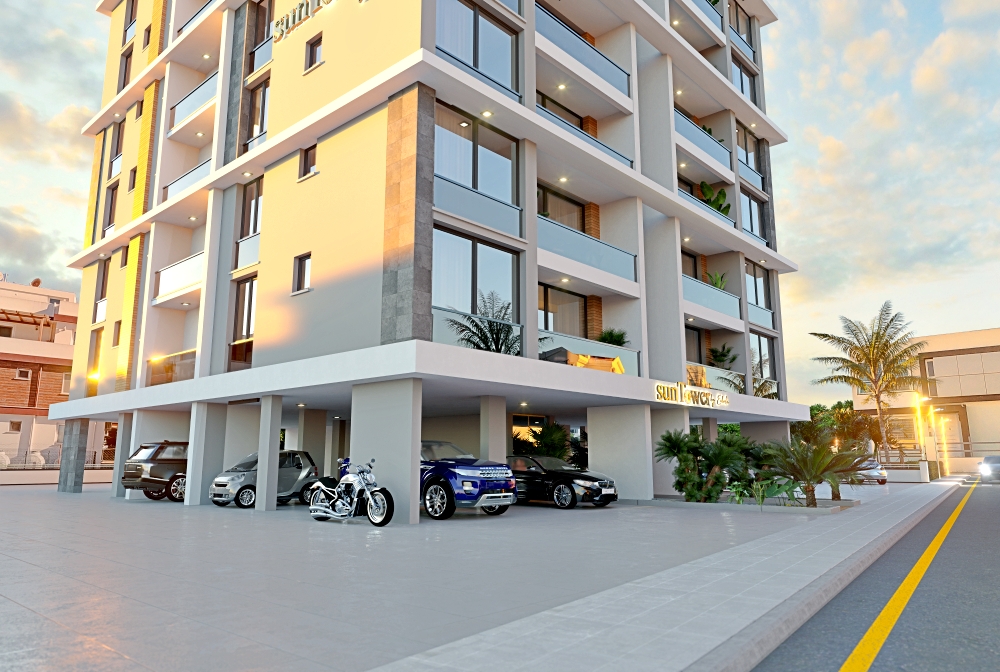 Studios and apartments in a modern apartment complex near Long Beach