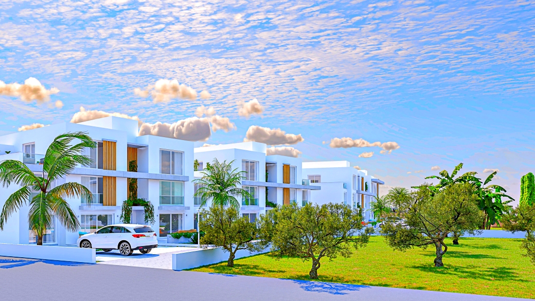 1 + 1 apartments and loft apartments  1+2 in a modern complex near the beach and the city