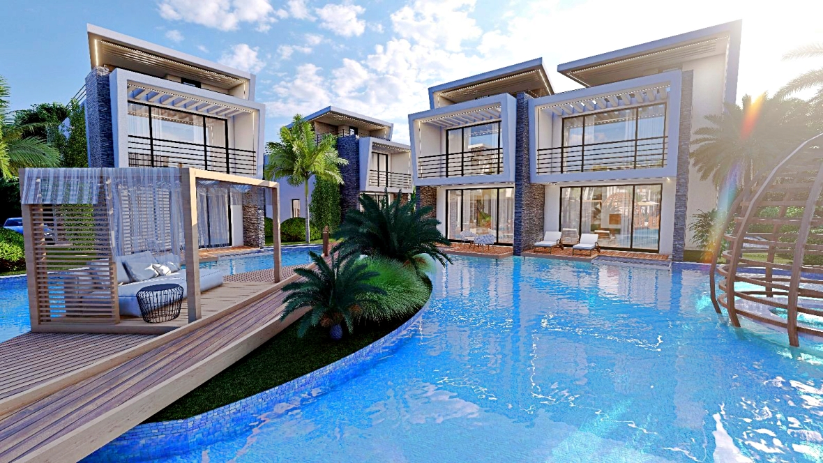 Beachfront Villas - Connecting 2+1 and Detached 3+1