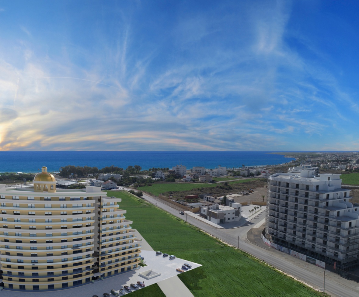 Studios and apartments in a unique complex by the sea